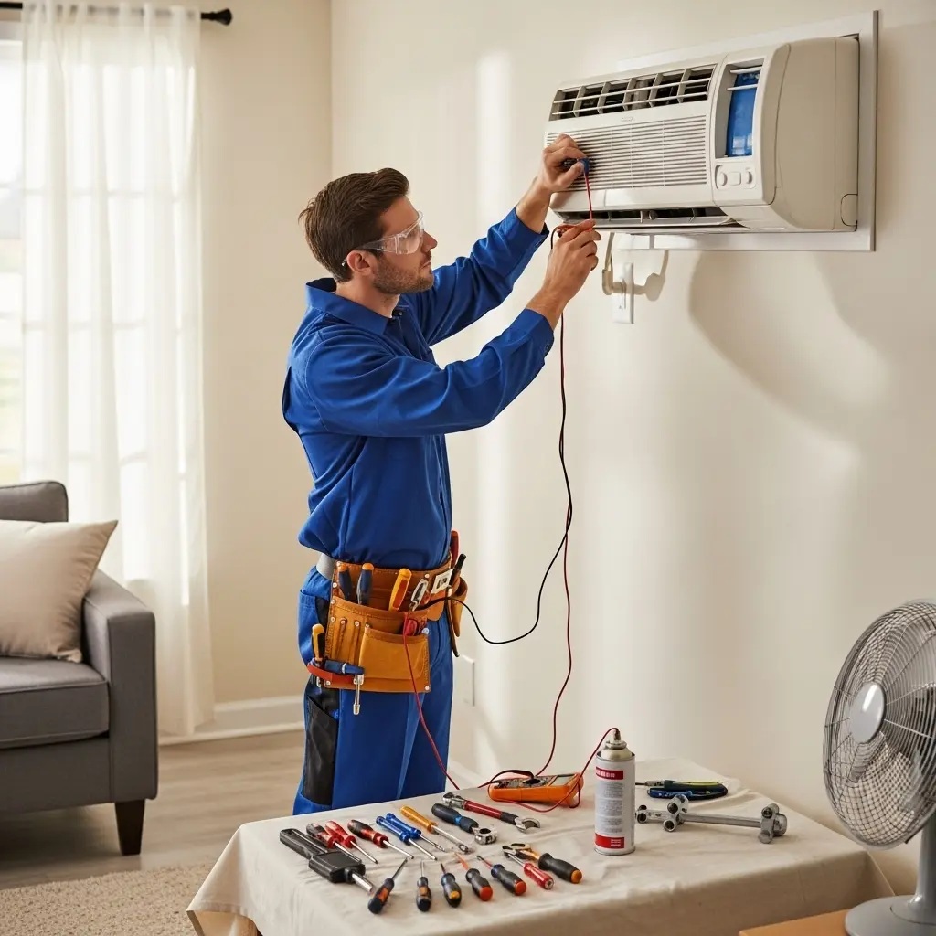 Salihli LG LG klima gaz dolumu ve bakım – Enerji verimliliği artırıldı. - Teknik servis örneği